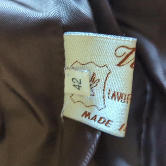 Jennifer Tattanelli Casini Firenze Made in Italy suede knee high coat Sz 42 US6 - Picture 11 of 13